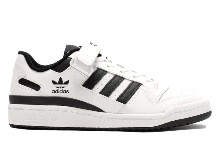 Adida Forum Low White Black